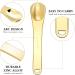 WLLHYF Mini Metal Makeup Spatula Skin Care Cosmetic Spoon Reusable Applicator Beauty Scoop for Facial Cosmetic for Face Mask Cream Lotions Moisturizers 1 Gold+1 Silver+1 Rose gold - Buy Online on GoSupps.com