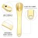 Mini Metal Makeup Spatula Set - Reusable Applicator for Facial Cosmetics - 3 Pack (Gold, Silver, Rose Gold) - Buy Online on GoSupps.com