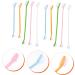 VANZACK 30 pcs Oral Cat Clean Pet Portable Teeth Brush Cleaning for Nylon Dual-head Pets Puppy Small 1 count (Pack of 1) Assorted Colorx3pcs - Buy Online on GoSupps.com