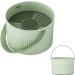 Silicone Brush Cleaner | Silicone 3 In 1 Brush Cleaner Make up - Multifunctional Cosmetic Brush Cleaner with Handle Brush Drying Rack for Makeup Sponge Puff Brush Holdes Green - Buy Online on GoSupps.com