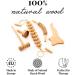 Tuuli Accessories Maderotherapy Wood Set - Massager for Cellulite Lymphatic Drainage & Back Relief | Swedish Cup Included - Buy Online on GoSupps.com