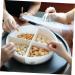Outanaya Snack Storage Nuts Container Dried Fruit Tray Fruit Serving Tray for Parties Pp - Buy Online on GoSupps.com