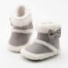 Sonsage Baby Snow Boots | Soft Anti-Skid Sole | Winter Warm Crib Shoes 12-18 Months | Grey - Buy Online on GoSupps.com