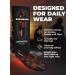 Work Boot Insoles for Men & Women - Low Arch Support Pain Relief All-Day Comfort Orthotic Inserts - Shock-Absorbing & Anti-Fatigue (M Brown - Buy Online on GoSupps.com
