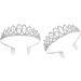 Minkissy 60th Birthday Tiara Crystal Crown Rhinestone Princess Birthday Crown Hair Accessories Happy 60th Birthday Crown Tiara for Women Ladies - Buy Online on GoSupps.com