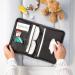 Luxdag Zipper Changing Bag - Stylish Dark Gray Elephant Diaper Bag with Compartments for Diapers & Wet Wipes - Ideal for On-the-Go Parents - Buy Online on GoSupps.com