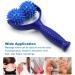 Massage Balls & Rollers | Self-Massage Fascia Ball for Muscle Pain Relief Ideal for Back Legs Feet & Hands - Buy Online on GoSupps.com