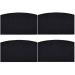 Toebox Toeburst Blowout Hole Prevention Insert/Patch (Black Heel Patch)
