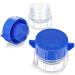 2 Pieces Pill Crushers Blue Pill Crusher Grinder Pill Fine Powder Small Pill Crusher Grinder for Crushes Pills Vitamins Tablets Medicine