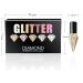 Liquid Glitter Eyeliner Colorful Set Long Lasting Waterproof Makeup Eyeliner Metallic Shimmer Pigment Liquid Eye Liner Pen Quick Drying High Pigmented Sparkle Eyeshadow - Buy Online on GoSupps.com
