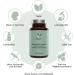 Mary Thistle Capsules - Artichoke & Dandelion Complex 80% Silymarin | 120 Vegan Capsules | Additive-Free | Laboratory Tested | Made in Germany | Balanced Vitality - Buy Online on GoSupps.com