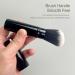 Retractable Kabuki Makeup Brush - Angled Travel Powder Blush Brush with Cover for Makeup Applications | International Shipping Available - Buy Online on GoSupps.com