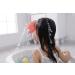 Adjustable Baby Shower Hood - Child Protection Shampoo Visor for Eyes Ears & Face - Pink & Red (2 Pack) - Buy Online on GoSupps.com