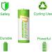18500 Rechargeable Batteries (6-Pack) - IMR 18500 1600mAh 3.7V Li-ion for Flashlights & Solar Lights - Buy Online on GoSupps.com