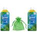 Lenor Fabric Conditioner 50 Washes 1.65L Wellbeing Collection Ocean Mist Scent Pack of 2 + for You: Organza Small Bag