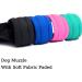 ILEPARK Adjustable Fabric Dog Muzzle - Stop Biting Barking & Chewing - Breathable & Comfortable (Large Black) - International Shipping Available - Buy Online on GoSupps.com