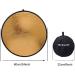 24inch 5-in-1 Portable Reflector for Studio & Outdoor Photography with Bag - Translucent, Silver, Gold, White, Black - Buy Online on GoSupps.com