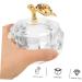 FOMIYES Tools Acrylic Nail Supplies Dish for Acrylic Nails Nail Cup Nail Dish Bowl Nail Dish Cup Nail Liquid Holder Round Nail Art Cup Dappen Dish Octagonal Glass Manicure Metal - Buy Online on GoSupps.com