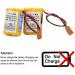 Buy EVASEN 4-Pack 6V 2200mAh Replacement Battery A98L-0031-0011 with Brown Plug - International Shipping Available - Buy Online on GoSupps.com