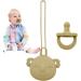 Storaffy Pacifier Holder Clip Set | Safe Silicone Pacifier Cover for Babies | Easy Clean Travel-Friendly Accessory - Buy Online on GoSupps.com