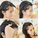 JUSTFOX Black Hairstyle Aid Headband with Clips - Perfect for Effortless Hair Styling | International Shipping Available - Buy Online on GoSupps.com