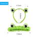 Frog Hair Band 2-Pack - Cute Green Headband for Girls & Women | Elastic Hair Accessories for Face Washing, Yoga, and Beauty Skincare - Buy Online on GoSupps.com