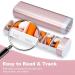 Weekly Travel Pill Organizer - Cute 7 Day Pill Box for Vitamins & Supplements - Colorwing Pink Medicine Case - Perfect Gift for Office Trip Gym - Buy Online on GoSupps.com
