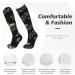 Spooky Moth Compression Socks for Women & Men - 15-20 mmHg Support for Running & Cycling | Boost Circulation & Performance - Buy Online on GoSupps.com