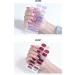 INTEROOKIE Semi cured gel nail sticker Waterproof and durable UV nail sticker sticker Removable and wearable nail sticker (JK297) - Buy Online on GoSupps.com