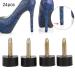 Non Slip Heel Dowel Replacement Comfort Tip - 24Pcs for High Heel Shoes 13x13cm - Buy Online on GoSupps.com
