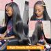 Lace Front Human Hair Wig 20 | Pre-Plucked HD Transparent Straight Wig | 150% Density | Natural Color | for Black Women - Buy Online on GoSupps.com