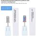 Nail Bit - Round Bit Nail Art Mandrel Bit for Both Left and Right Handed Shank efile Bit Fast Remove Acrylic or Hard Gelfor Manicure Tool Accessory Sanding Band - Buy Online on GoSupps.com