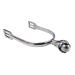 Faderr Horse Spurs 1 Pair Stainless Steel Equestrian Spurs Roller Ball Horse Spurs All Around Walking Horse Roping Spurs Riding Horse Accessory 2