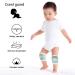 5pcs Baby Knee Pads for Crawling - Multicolor Anti-slip Warmers | Adjustable Unisex Infant Leg Cover Protector | Anti-fall Safety Knee Pads for Toddler - Buy Online on GoSupps.com