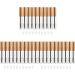 30 Pcs Mascara Empty Tube Mini Containers Empty Mascara Tube Travel Gold and Silver Eyelash - Buy Online on GoSupps.com