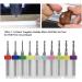 10pcs Tungsten Carbide Micro Drill Bit Set for PCB - Precision Storage Box | 1.1-2.0mm Tools - Buy Online on GoSupps.com