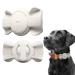 Elago ribbon case for pet collapse compatible with Apple Airtag cute bracket for dog and cat collar looping dishes location not included in delivery Taupe
