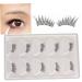 Buy 5 Pairs Handmade Fake Eyelashes - Natural Effect & Soft Reusable Half Extensions | Beauty Makeup Supplies - International Shipping Available - Buy Online on GoSupps.com