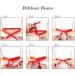 Ackitry X-Large Bow Maker - 16 Inch Wooden Tool for DIY Crafts, Halloween, Christmas Party Decorations - Hair Bows, Corsages, Holiday Wreaths - Buy Online on GoSupps.com