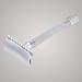 Merkur 22C Razor Plane | Matte Chrome Satin | Three-Part Closed Comb | Ideal for Wet Shaving | Durable Zinc & Brass | Made in Germany - Buy Online on GoSupps.com