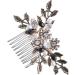 DOITOOL 1pc Bridal Accessories Rhinestone Comb Wedding Hair Comb Pearl Hair Clips Crystal Hair Comb Pearl Clips for Hair Bridal Hair Comb Wedding Hair Clips Bride Hair Accessories Fashion - Buy Online on GoSupps.com