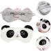 Beaupretty 2pcs Panda Blindfold - Polyester Eye Mask for Sleep & Shadow Protection | International Shipping - Buy Online on GoSupps.com