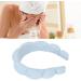 Soft And Absorbent Sponge Headband for Women - Prevent Slip Cute Padded Hair Band with Elastic Blue - Buy Online on GoSupps.com
