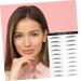 Housoutil Black Eyebrows 6 Sheets Pairs Authentic Eyebrows Tattoos Artificial Eyebrow Patch Eyebrow Stickers Water Proof 6d - Buy Online on GoSupps.com