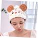 Zerodeko Animal Hair Hat Hair-drying Hat Dry Hair Turban Cap Hair Absorbent Cap Dry Hair Cap Quick Dry Hair Turban Head Bath Cap Bath Shower Cap Fast Drying Bath Cap Quick Drying Bath Cap White 63.00X25.00X2.00CM - Buy Online on GoSupps.com