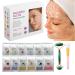 Jelly Face Mask for Facials - 12 Flavors Hydrating & Brightening Hydrojelly Masks | With Free Jade Roller & Spatula | Bulgarian Rose, Lavender, Hyaluronic Acid, 24K Gold, Collagen, Vitamin C, Goji & Lemon face mask skin ca…