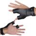 Huntingdoor Archery Hand Guard Glove - Cow Leather, Traditional Longbow Protection for Right or Left Hand Shooters - Black, Free Size - Buy Online on GoSupps.com