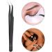 False Eyelash Tweezers Meet Demand Multiple Choices Stainless Tweezers Not Easily Deformed for Home Manicure Store Beauty Salon Salon Shop(elbow) - Buy Online on GoSupps.com