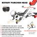 AIRAJ Pro Belt Hole Puncher - Revolving Punch Plier Kit for Leather with 6 Sizes - Ideal for Watch Bands, Straps, Dog Collars, Saddles, Shoes, DIY Projects - Heavy Duty Rotary Puncher - Buy Online on GoSupps.com