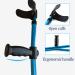 Crutches Adult Medical Forearm Lightweight Folding Walking Adjustable Orthopedic Aluminum Mobile Auxiliary 1 Pair Independence - Buy Online on GoSupps.com